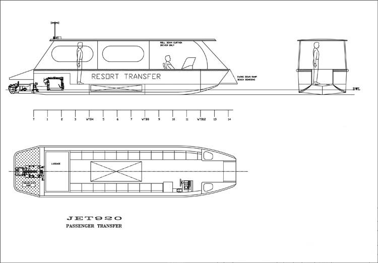 8.5m Resort Special Transfer Boat
